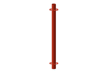 Стойка опалубки С-2 Н=2,4 м  (стартовая стойка 2,4 м)